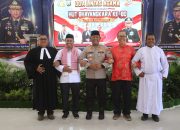 Polres Simalungun Gelar Doa Lintas Agama dan Bakti Sosial Sembako Sambut HUT Bhayangkara ke-80