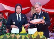 HUT Bhayangkara ke-80 di Pematangsiantar. Wawako Herlina Potong Kue, TNI-Polri Perkuat Soliditas