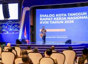 Dialog Kota Tangguh APEKSI XVIII. Wali Kota Wesly Dorong Sinergi Pusat-Daerah untuk Siantar “Cerdas, Sehat, Kreatif, Selaras”