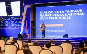 Dialog Kota Tangguh APEKSI XVIII. Wali Kota Wesly Dorong Sinergi Pusat-Daerah untuk Siantar “Cerdas, Sehat, Kreatif, Selaras”