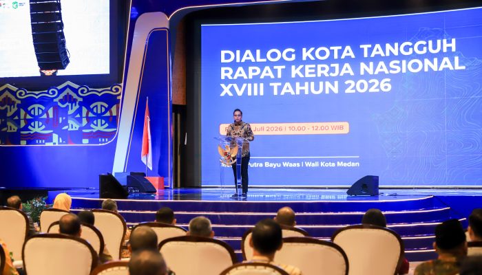 Dialog Kota Tangguh APEKSI XVIII. Wali Kota Wesly Dorong Sinergi Pusat-Daerah untuk Siantar “Cerdas, Sehat, Kreatif, Selaras”