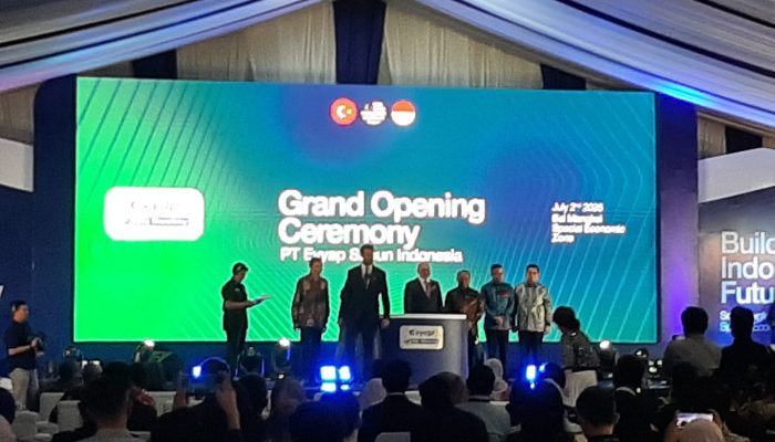 Grand Opening PT Evyap Sabun Indonesia di KEK Sei Mangkei. Investasi Turki Resmi Beroperasi, Simalungun Bidik Pasar Ekspor