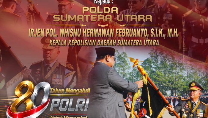 Polda Sumut Raih Nugraha Sakanti dari Presiden Prabowo, Polres Simalungun: Jadi Motivasi Tingkatkan Pelayanan