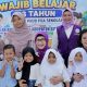 Bunda PAUD Simalungun Ny. Darmawati Launching Sosialisasi Wajib Belajar 13 Tahun di Gunung Maligas