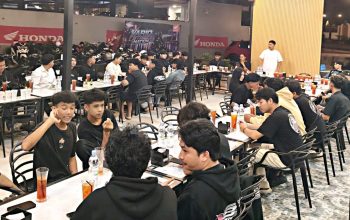 55 Bikers Honda Vario Pererat Kekerabatan Lewat Vario Street Nation di Batam