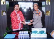 Dukung P4GN, Wali Kota Pematangsiantar Serahkan 1.000 Unit Alat Tes Urine ke Polres