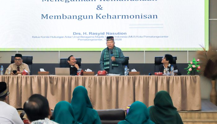 Pemko Pematangsiantar dan Tokoh Lintas Agama Bahas Kepemimpinan dan Nasionalisme di Tengah Keberagaman