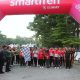 Wali Kota Wesly Silalahi Lepas Jalan Santai dan Senam Sehat di Festival Rakyat Nobar Bola Gembira Kodim 0207