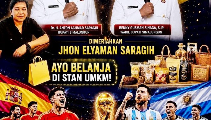 Pemkab Simalungun Gelar Nobar Final Piala Dunia 2026, Gerakkan UMKM dan Pererat Kebersamaan