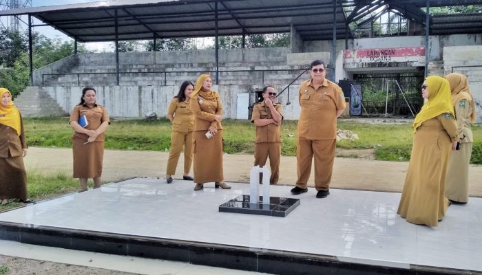 Sekda Simalungun Tinjau Persiapan HUT Ke-81 RI di Dolok Batu Nanggar, Pastikan Lokasi Siap dan Khidmat