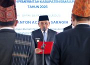 Bupati Anton Achmad Saragih Lantik 5 Pejabat Pimpinan Tinggi Pratama Pemkab Simalungun