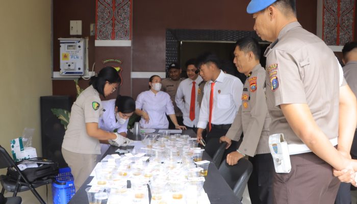 148 Personel Polres Samosir Jalani Tes Urine, Hasilnya Negatif Semua