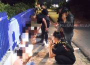 Diduga Ngelem, 3 Remaja Diamankan di Depan SMPN 6 Pematangsiantar