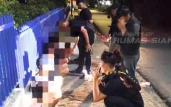 Diduga Ngelem, 3 Remaja Diamankan di Depan SMPN 6 Pematangsiantar