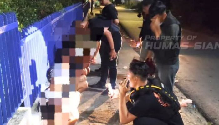 Diduga Ngelem, 3 Remaja Diamankan di Depan SMPN 6 Pematangsiantar