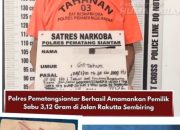 Residivis Sabu 3,12 Gram Ditangkap di Depan BPK Efrata Pulu Ginting