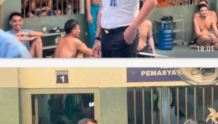 Karutan Batam Kontrol Langsung ke Blok Hunian, Pastikan Hak Warga Binaan Terpenuhi