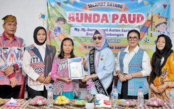 Bunda PAUD Simalungun Resmikan 2 TK Negeri Pembina, Tegaskan PAUD Fondasi Generasi Emas