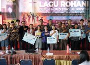 Ratusan Guru dan Siswa Ikuti Lomba Cipta Lagu Rohani MPK Wilayah I Sumut-Aceh di Pematangsiantar