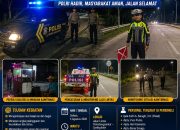 Patroli Malam “Blue Light Patrol”, Antisipasi Balap Liar dan Begal di Jalur Siantar-Saribudolok