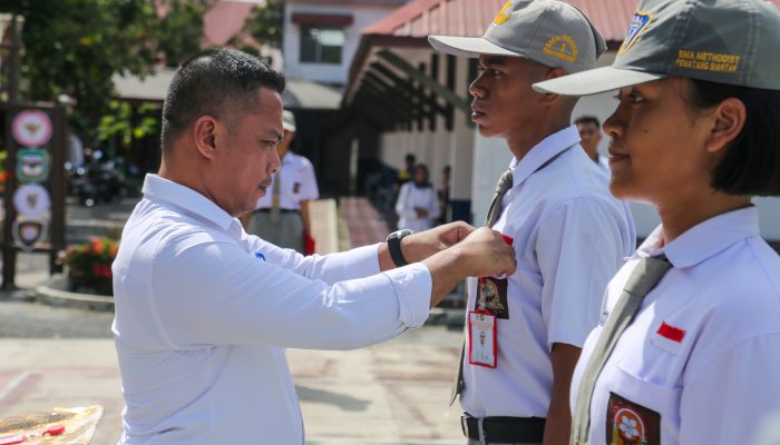 Sekda Junaedi Buka Pemusatan Latihan Calon Paskibraka Kota Pematangsiantar 2026 di “Desa Bahagia”