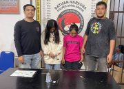 Dua Perempuan Muda Asal Aceh Menangis Ditangkap Polisi Saat Pesta Sabu di THM