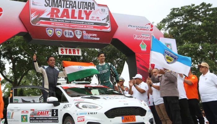 Pematangsiantar Jadi Lokasi Ceremonial Start Sumatera Utara Rally 2026 FIA APRC Round 3