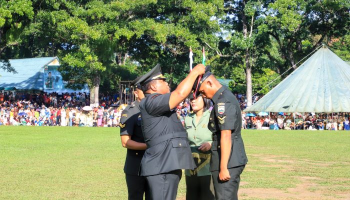 Pangdam I/BB Tutup Dikmaba Inf TNI AD Gelombang II TA 2026, Lantik Ratusan Bintara Baru