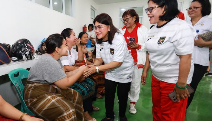 Ketua TP PKK Ny Liswati Tinjau Gebyar IVA Test Pematangsiantar, Targetkan 80 Persen Cakupan Skrining Kanker Serviks