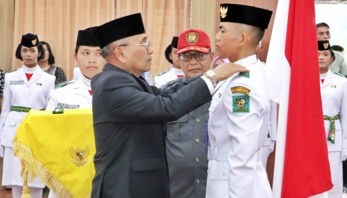 Bupati Anton Kukuhkan 50 Anggota Paskibra Simalungun 2026, Tegaskan Simbol Amanah dan Teladan Bangsa