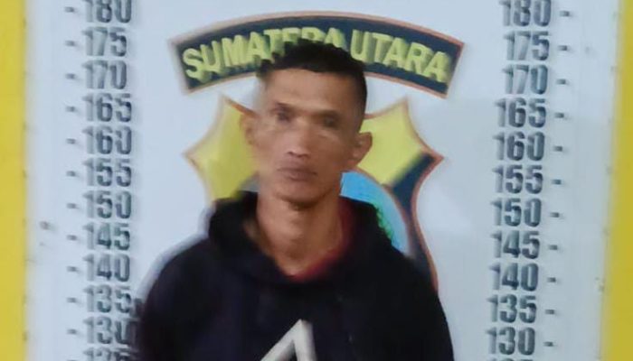 Polsek Dolok Silau Tangkap Pria Diduga Pengedar Sabu di Nagori Peresmian, Amankan 0,91 Gram Sabu