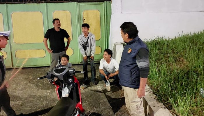 Cegah Geng Motor dan Balap Liar, Sat Reskrim Polres Simalungun Gelar KRYD di Titik Rawan