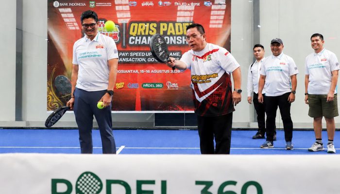 Wali Kota Wesly Buka QRIS Padel Championship 2026 di Pematangsiantar