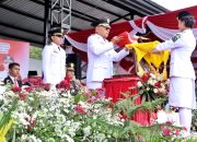 Ribuan Warga Hadiri Upacara HUT ke-81 RI di Lapangan Bolakaki Dobana Simalungun