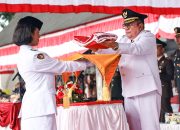 Tegak Pimpin Upacara HUT ke-81 RI, Wali Kota Wesly Jadi Inspektur di Lapangan Adam Malik