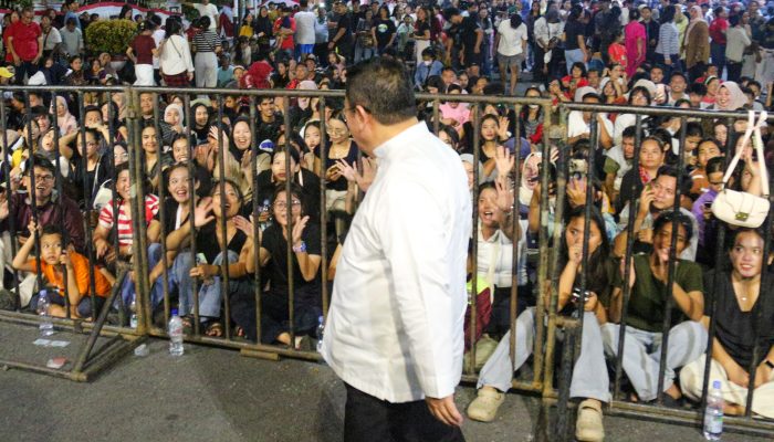 Wali Kota Wesly Ajak Jadikan Semangat Kemerdekaan Energi Membangun Pematangsiantar di Konser Merah Putih