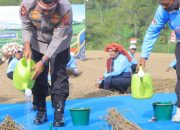 Kapolda Sumut Pimpin Penanaman Bawang Putih Serentak di Samosir, Dukung Swasembada Pangan Nasional 2026