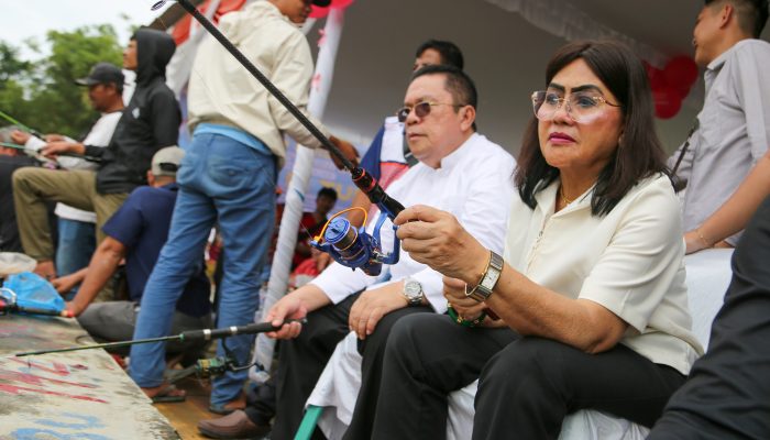 Ketua TP PKK Ny Liswati Raih Juara 4 Lomba Mancing HUT RI ke-81, Wali Kota Wesly: Jadikan Momentum Perkuat Gotong Royong