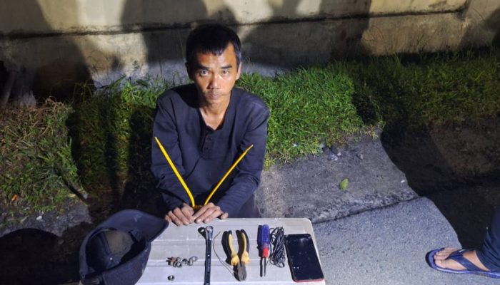 Spesialis Pencuri Rumah Kosong “Iwan Batak” Ditangkap Jatanras Polres Simalungun Saat Beraksi di Dini Hari