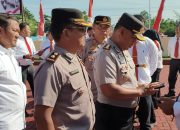 Cegah Judi Online dan Pinjol di Internal, Kapolres Simalungun Sidak Handphone Seluruh Personel Usai Apel Pagi