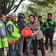 Polwan Polresta Barelang Gelar “Minggu Kasih 2026”, Salurkan Bansos ke Driver Ojol di Tembesi