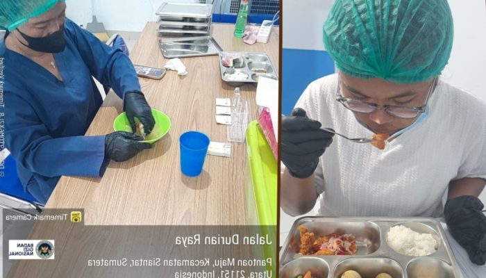 Polres Simalungun Rutin Cek Keamanan Pangan di 3 SPPG, 8.255 Penerima Manfaat Dipastikan Konsumsi Makanan Aman