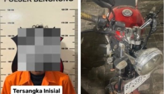 Polsek Bengkong Ringkus Pelaku Curanmor di Depan Windsor Batam