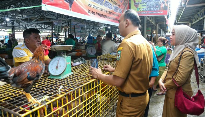 Wali Kota Wesly Lepas Tim Sidak Pangan, Harga Ayam dan Beras di Siantar Masih Tinggi