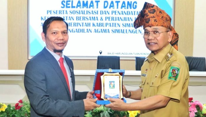 Pemkab Simalungun dan Pengadilan Agama Teken MoU, Sinergi Pelayanan Publik dan Cegah Perkawinan Anak
