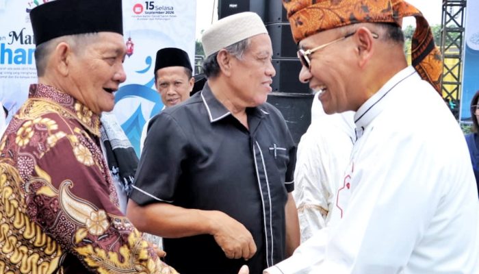 Ribuan Warga Padati Maulid Nabi di Tapian Dolok, Bupati Anton: Jadikan Keteladanan Rasulullah Landasan Pembangunan Simalungun