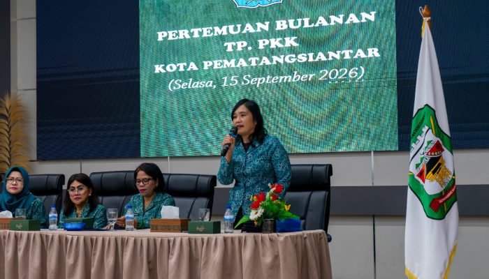 TP PKK Pematangsiantar Gelar Pertemuan Bulanan, Ny Liswati Wesly Dorong Sinergi Wujudkan Visi Kota Cerdas, Sehat, Kreatif, Selaras