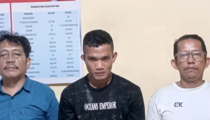 SADIS! Pencuri Sawit Bacok Warga Pakai Egrek Hingga Lutut Robek 12 Jahitan, Satu Pelaku Ditangkap di Losmen Kisaran Bersama Istri Siri