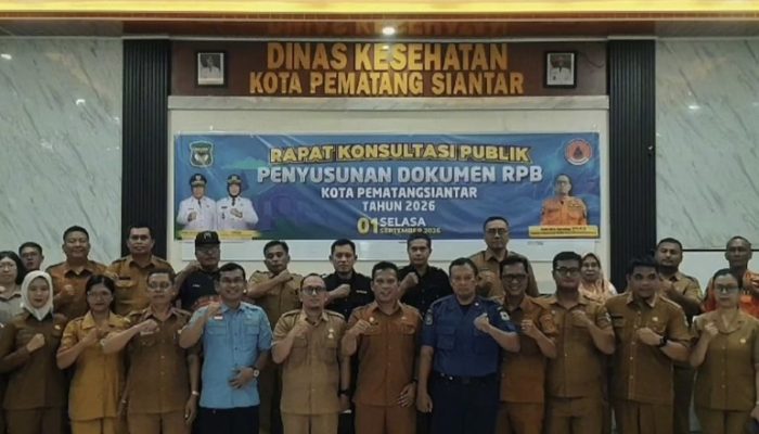 Pemko Pematangsiantar Perkuat Tata Kelola Bencana, Susun RPB dan RAD-PRB 2026-2029