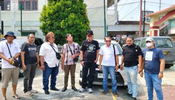 Polres Samosir Amankan 4 Pria Diduga Peras Perangkat Desa, Satu Mengaku Wartawan